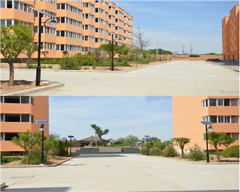 內(nèi)蒙古小區(qū)太陽能路燈-內(nèi)蒙古省渭南市澄城秦漢宮移民社區(qū)路燈工程