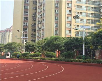 內蒙古學校路燈改造-內蒙古省西安高新一中路燈項目