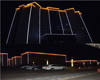 甘肅銅川建新煤化廠區亮化工程