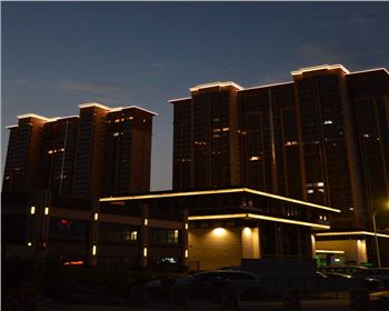 湖北渭南上上地產上上國風亮化工程項目